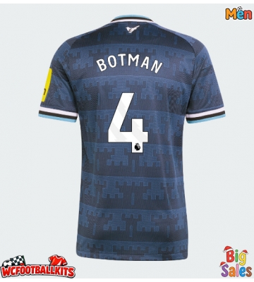 Newcastle United Sven Botman #4 Replica Away Stadium Shirt 2026-27 Short Sleeve